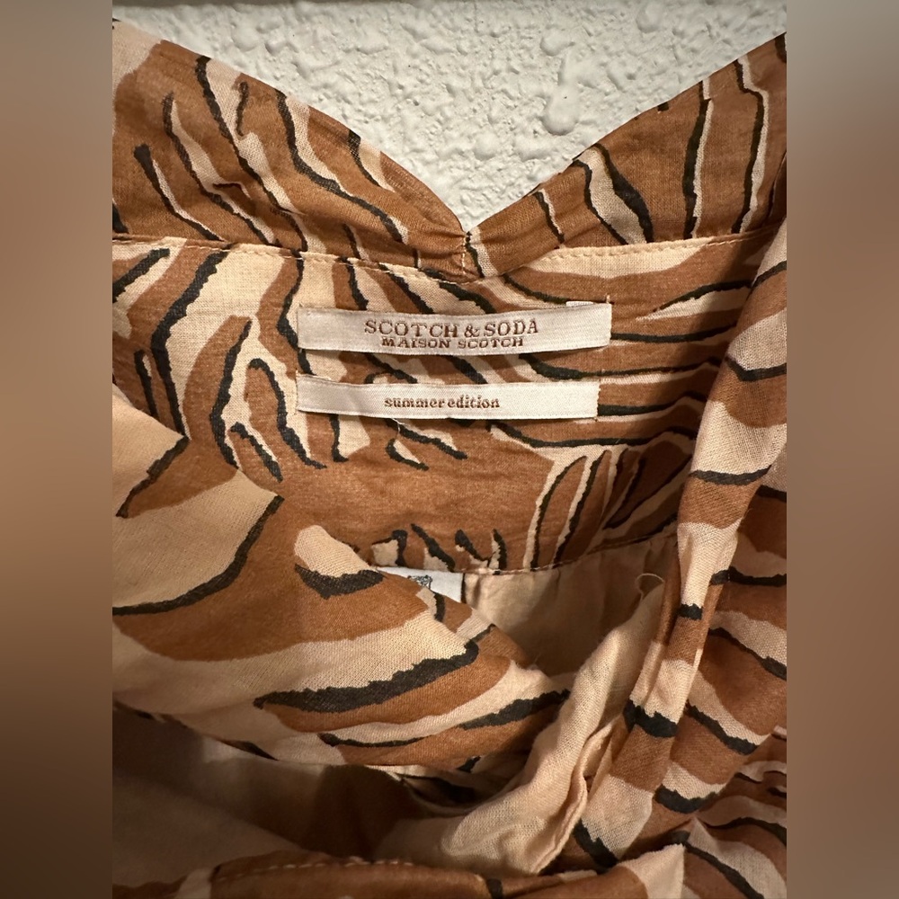 Scotch & Soda Animal Print Skirt - Picture 3 of 6